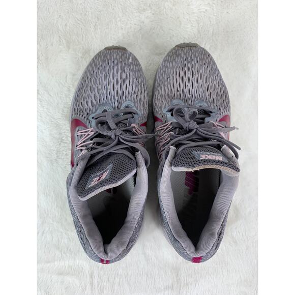Nike Zoom Winflo 5 Women's Running Shoes Gray Purple Athletic Sneakers Size 8.5 - Picture 7 of 8
